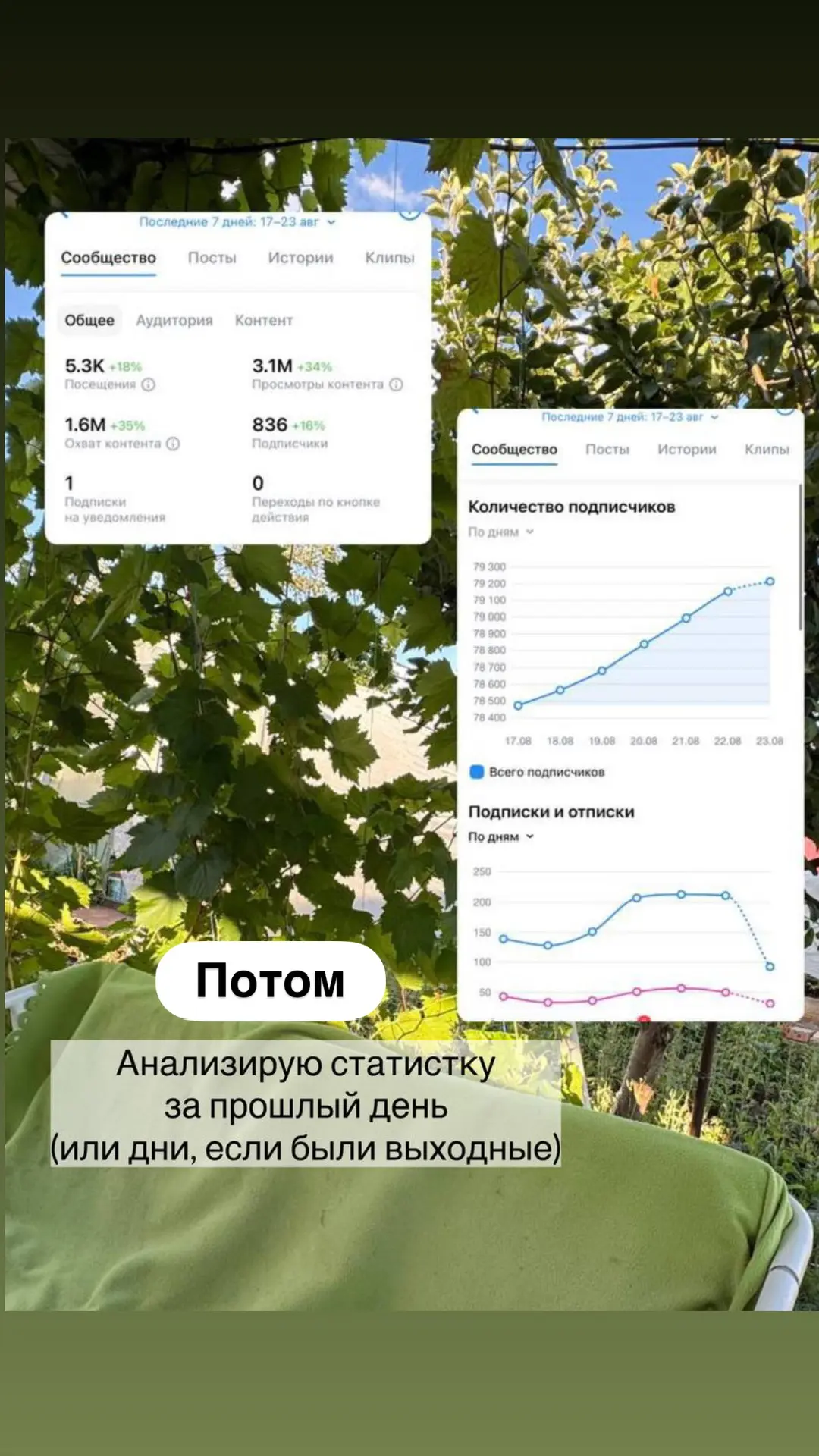 Изображение из сообщения канала