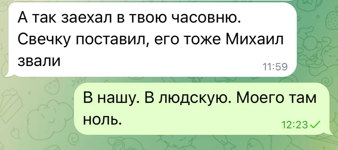 Изображение из сообщения канала