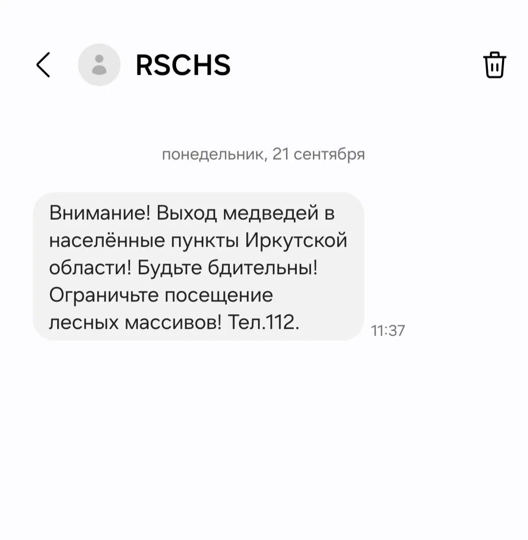 Изображение из сообщения канала