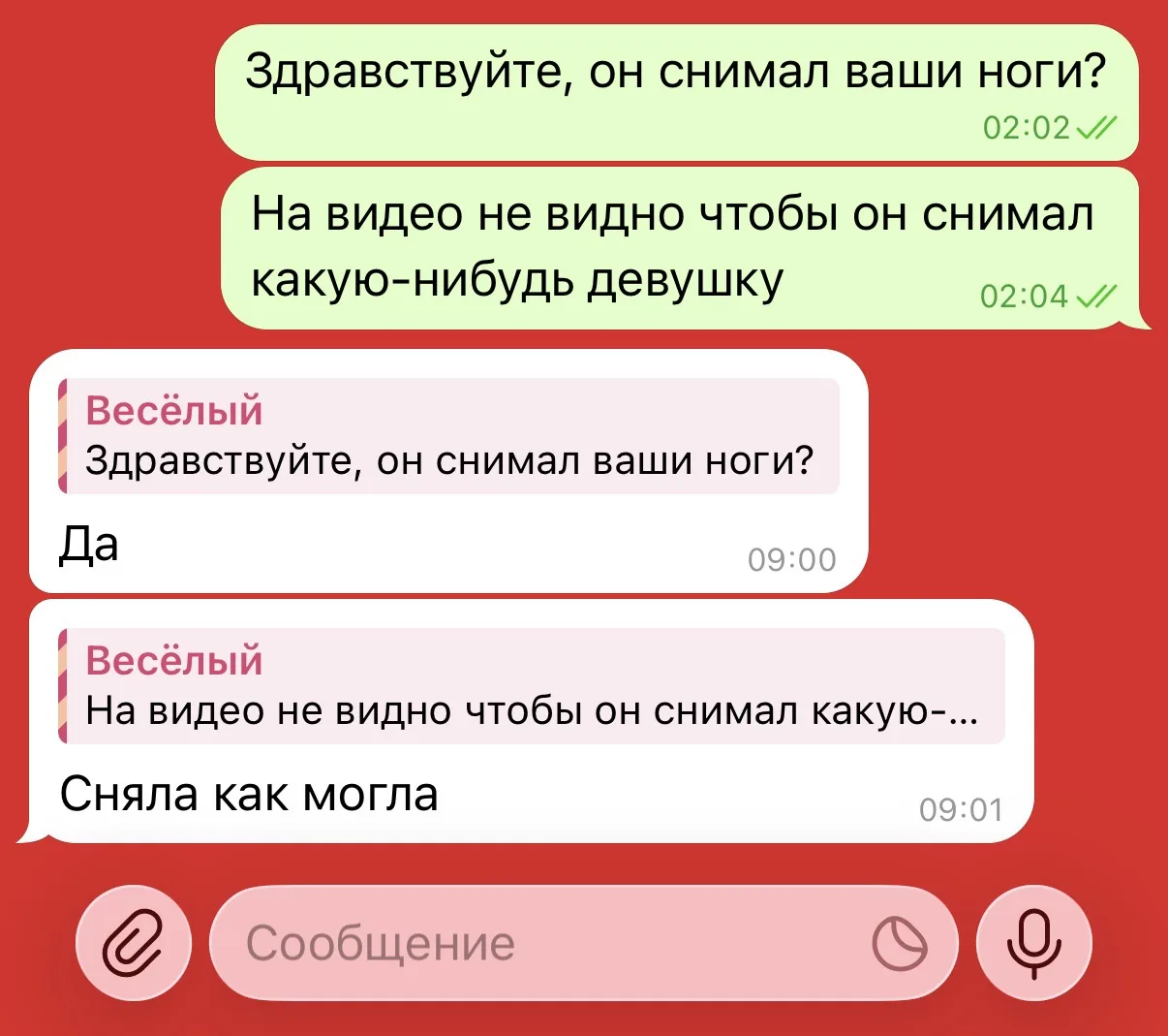 Изображение из сообщения канала
