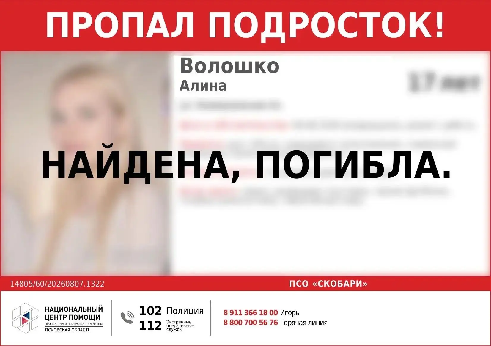 Изображение из сообщения канала