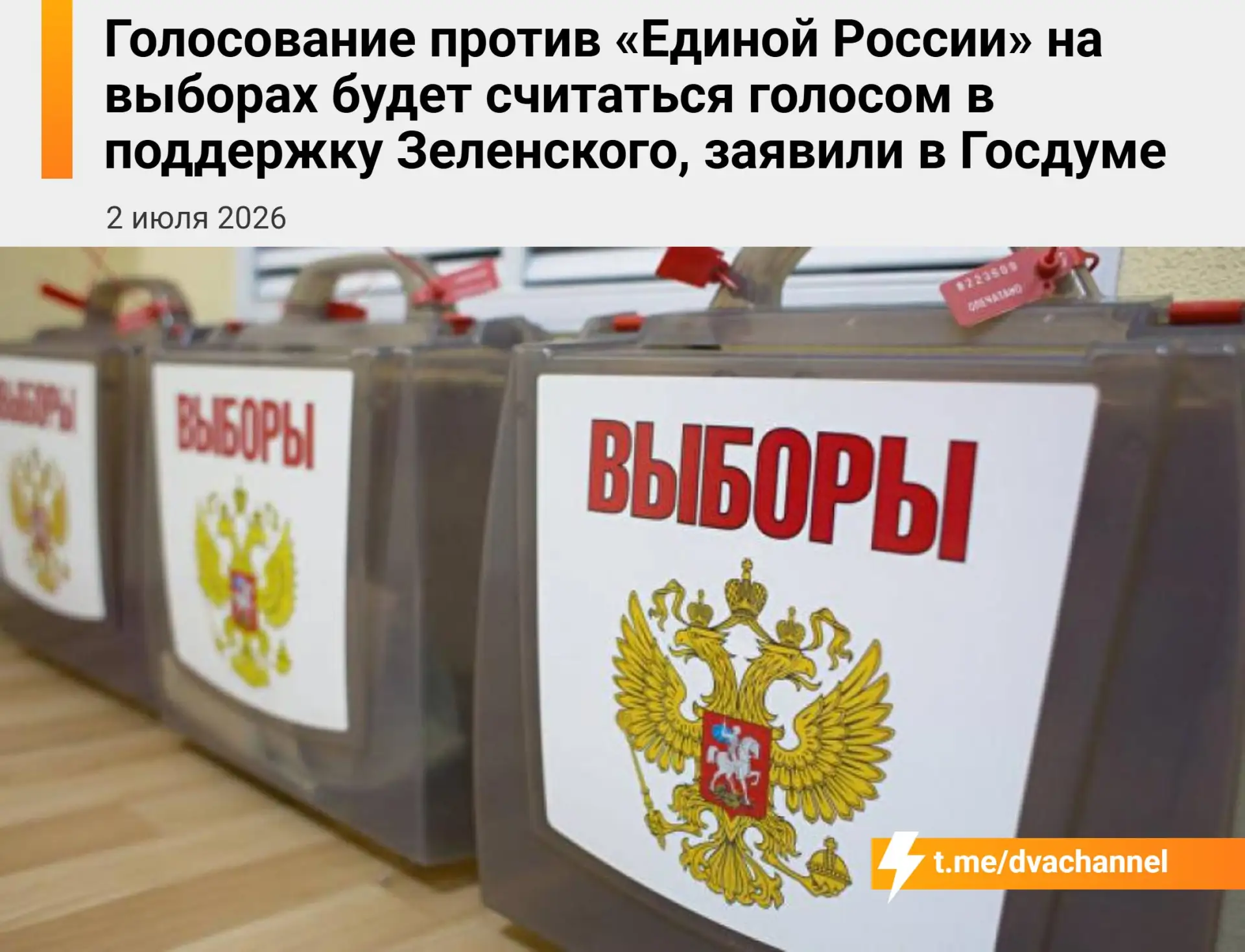 Изображение из сообщения канала