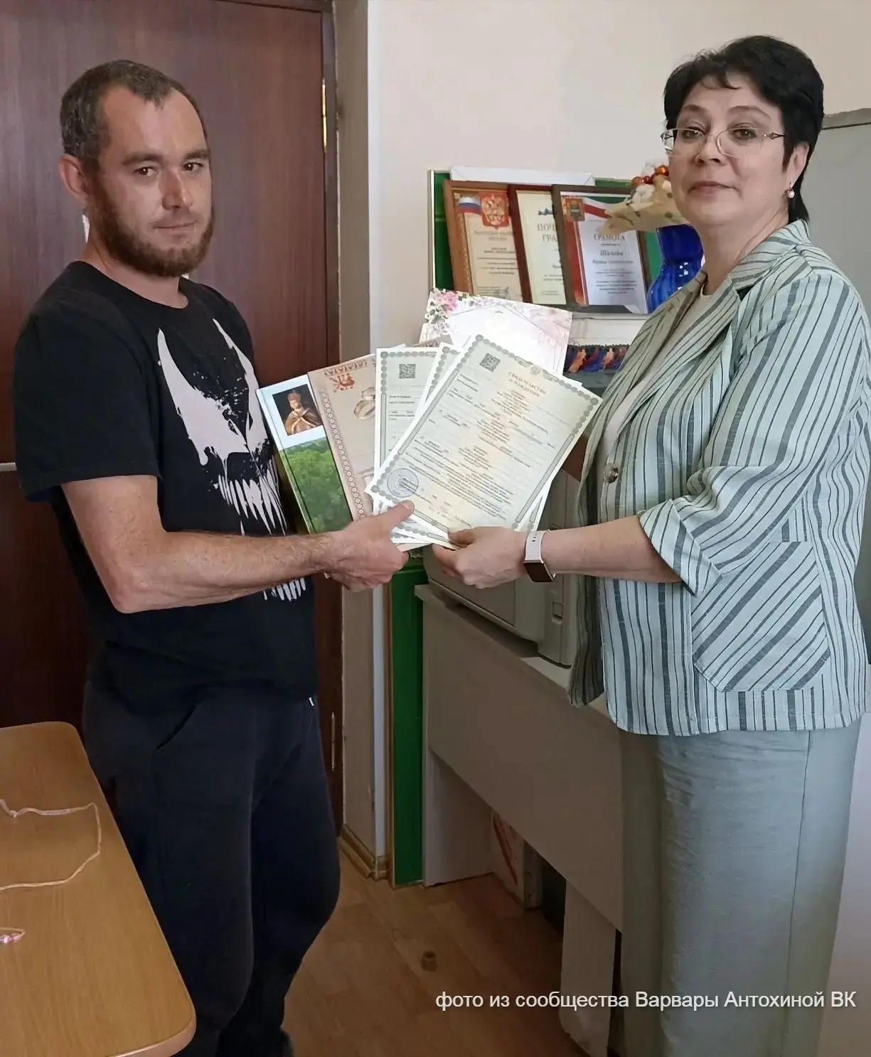 Изображение из сообщения канала