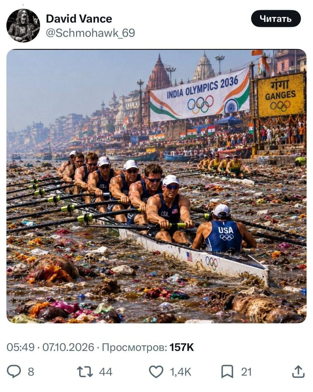 Изображение из сообщения канала