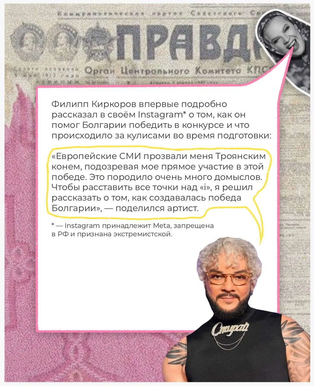 Изображение из сообщения канала