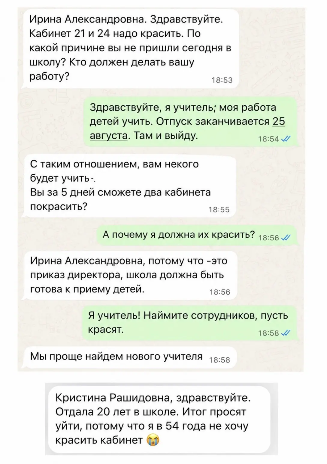 Изображение из сообщения канала