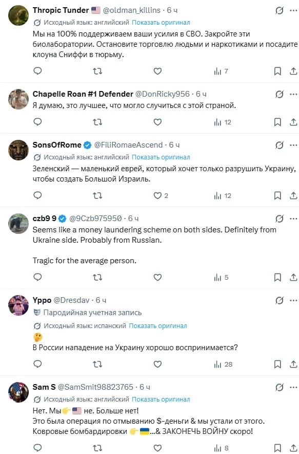Изображение из сообщения канала
