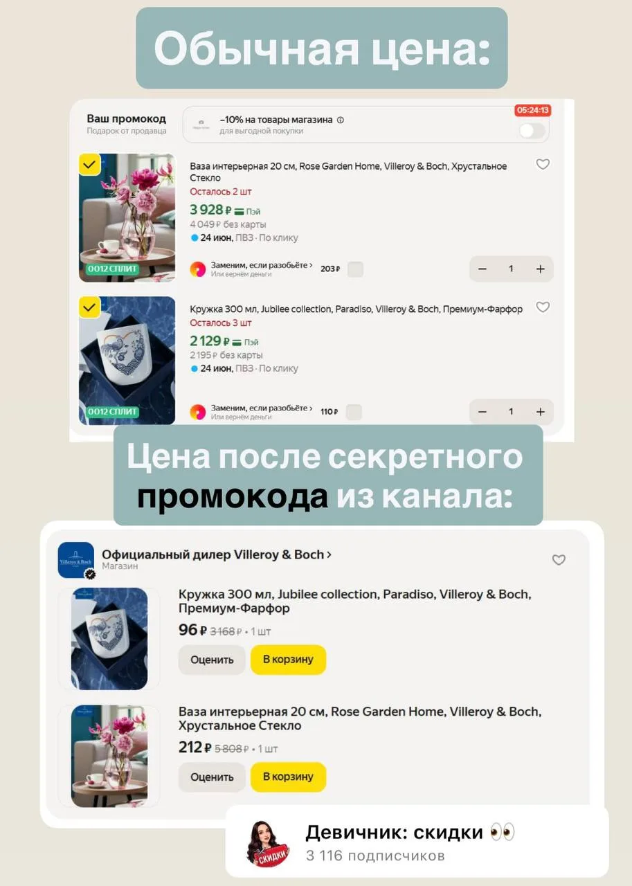Изображение из сообщения канала
