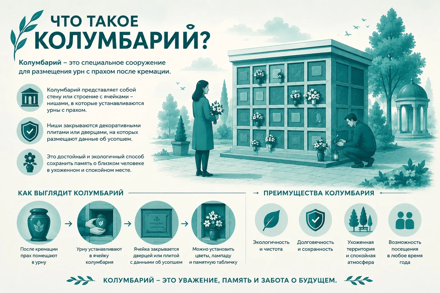 Что такое колумбарий?