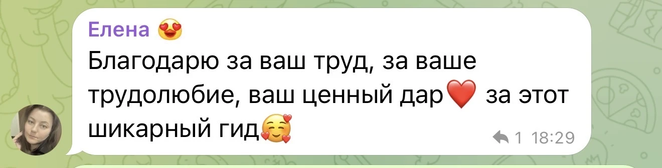 Изображение из сообщения канала