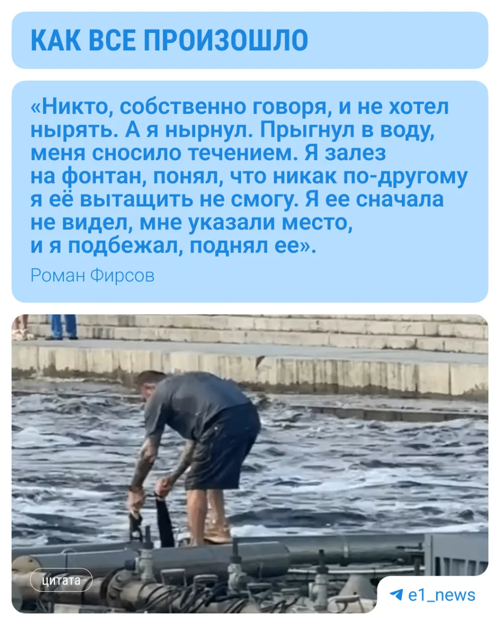 Изображение из сообщения канала