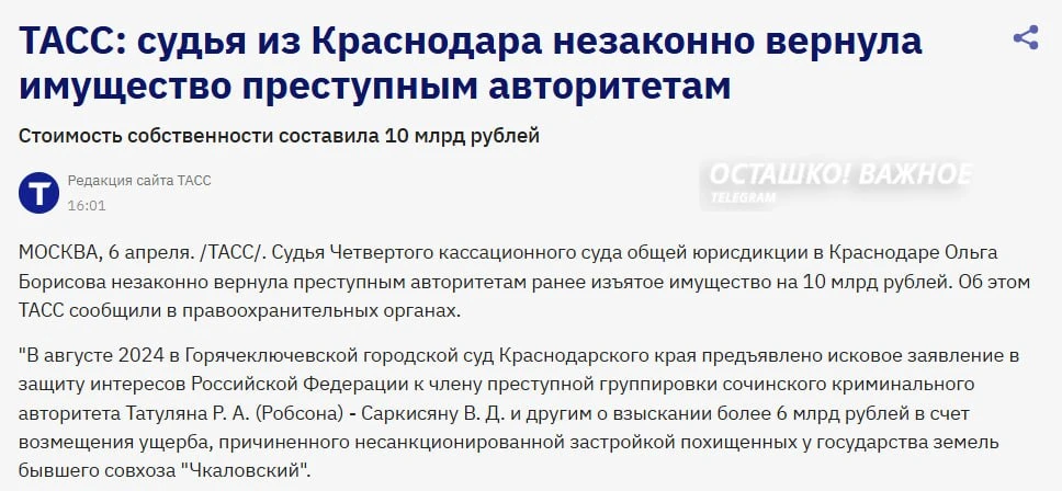 Изображение из сообщения канала