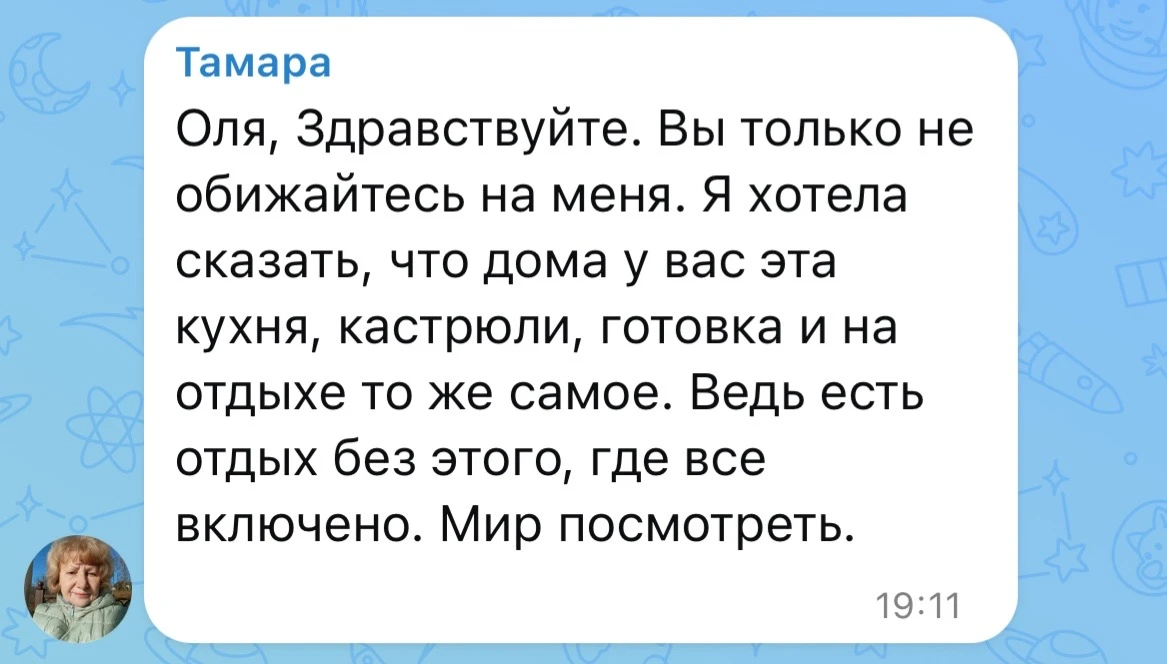 Изображение из сообщения канала