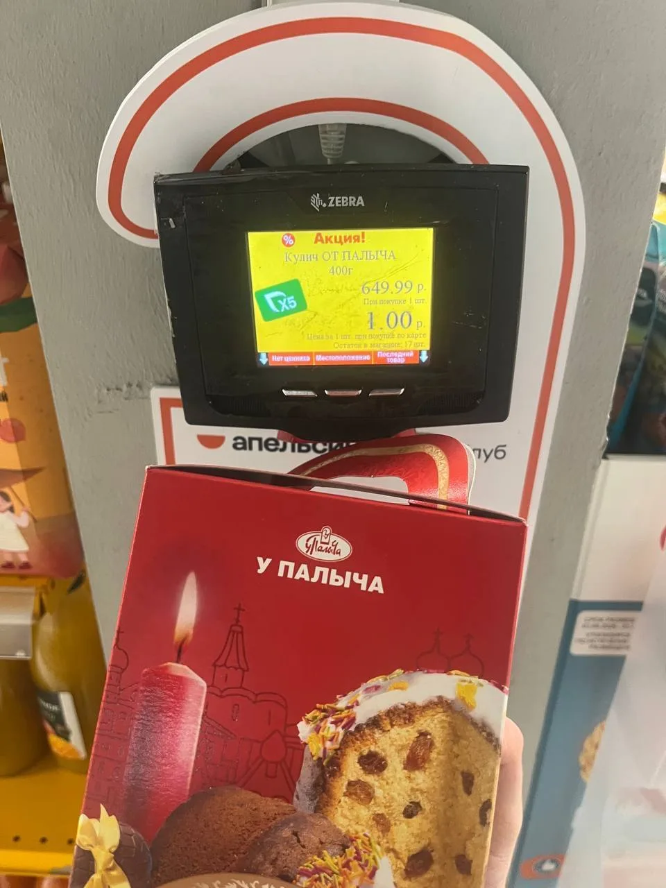 Изображение из сообщения канала