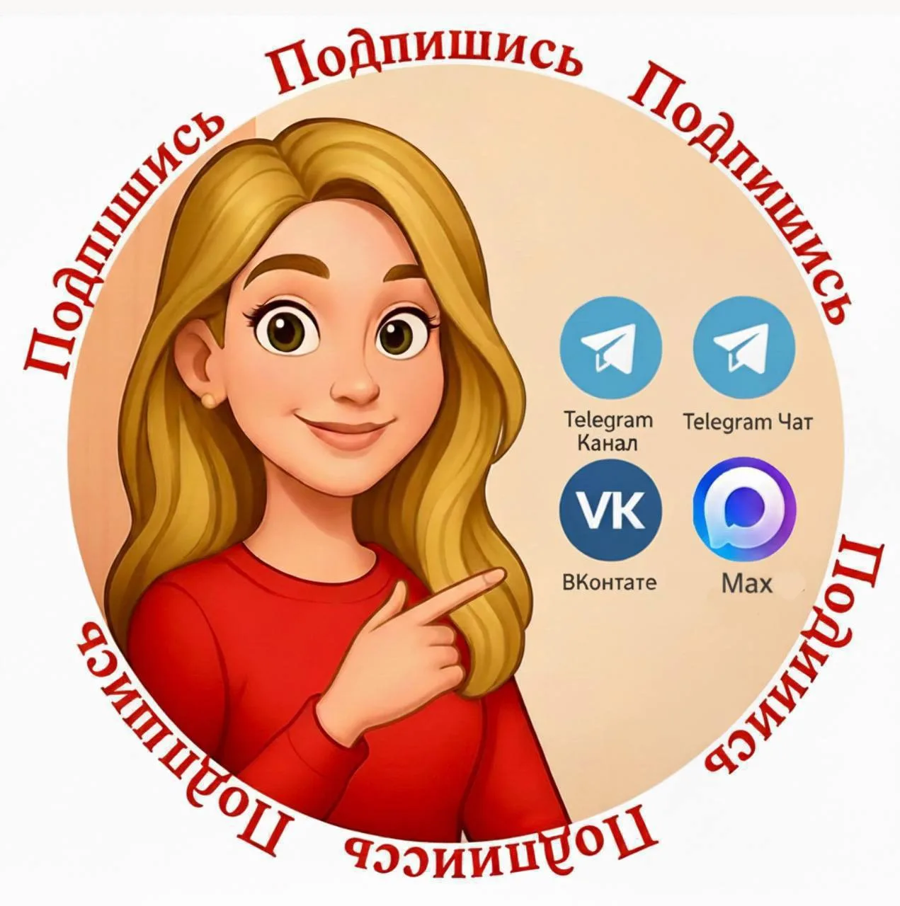 Изображение из сообщения канала