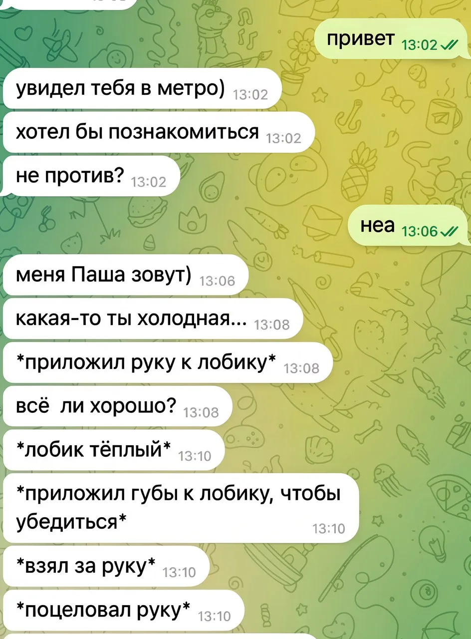 Изображение из сообщения канала