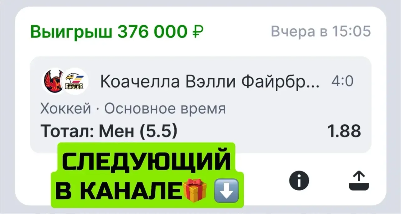 Изображение из сообщения канала