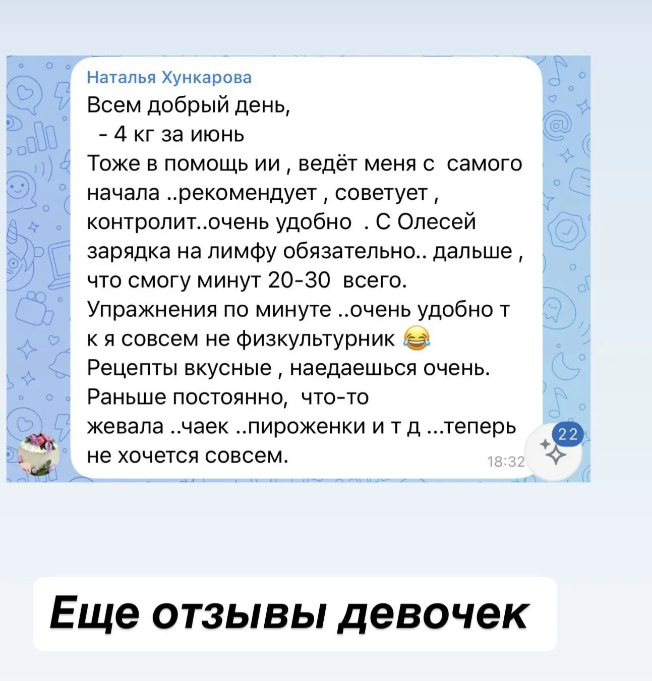 Изображение из сообщения канала