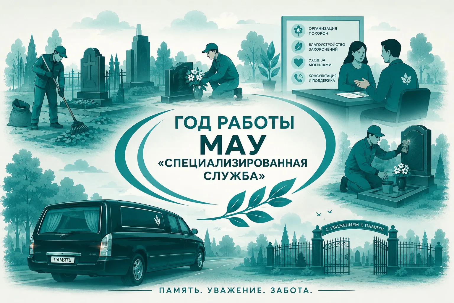 Год работы в нескольких минутах