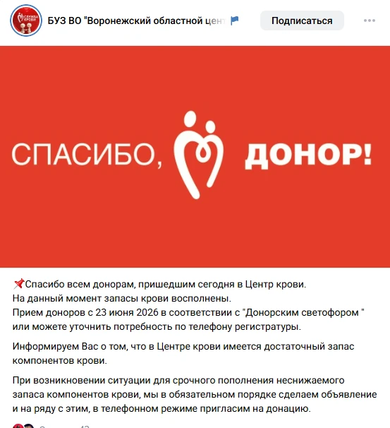 Изображение из сообщения канала