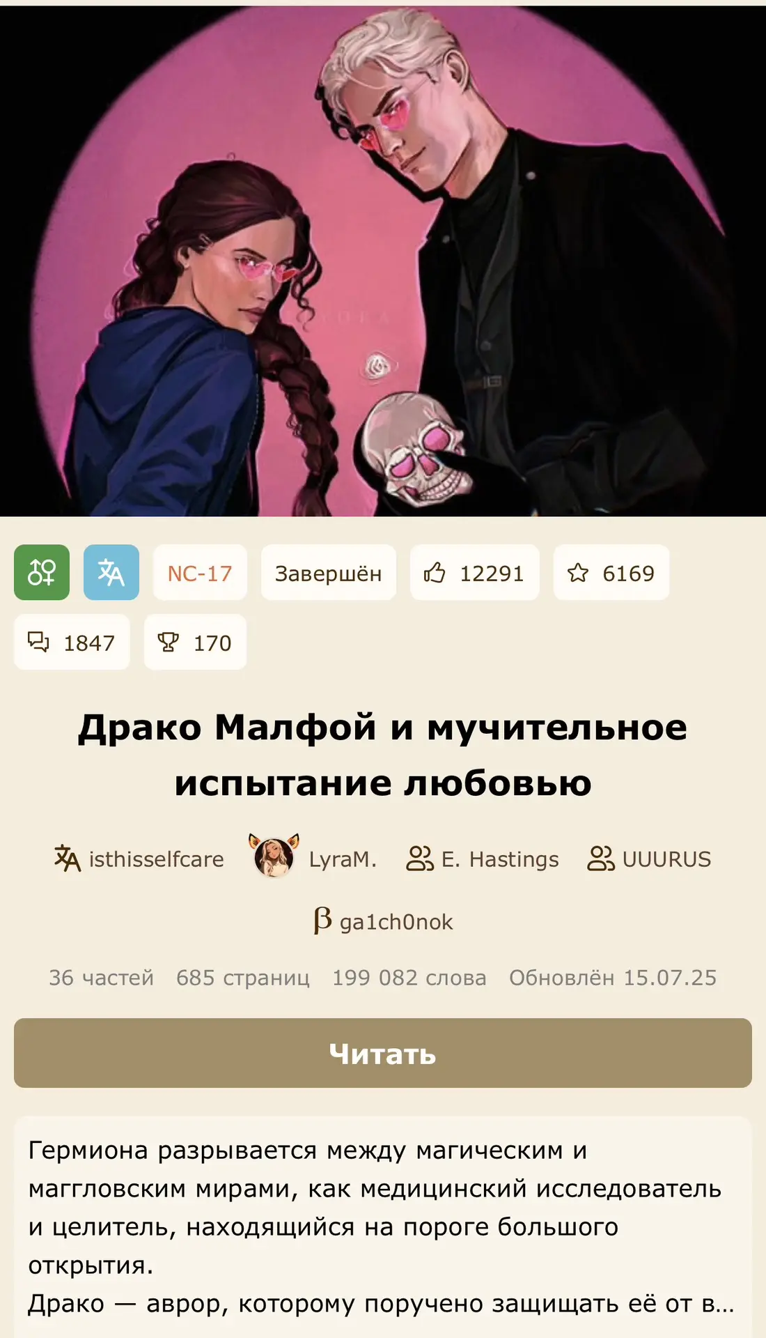 Изображение из сообщения канала