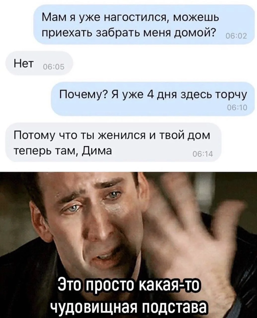 Изображение из сообщения канала