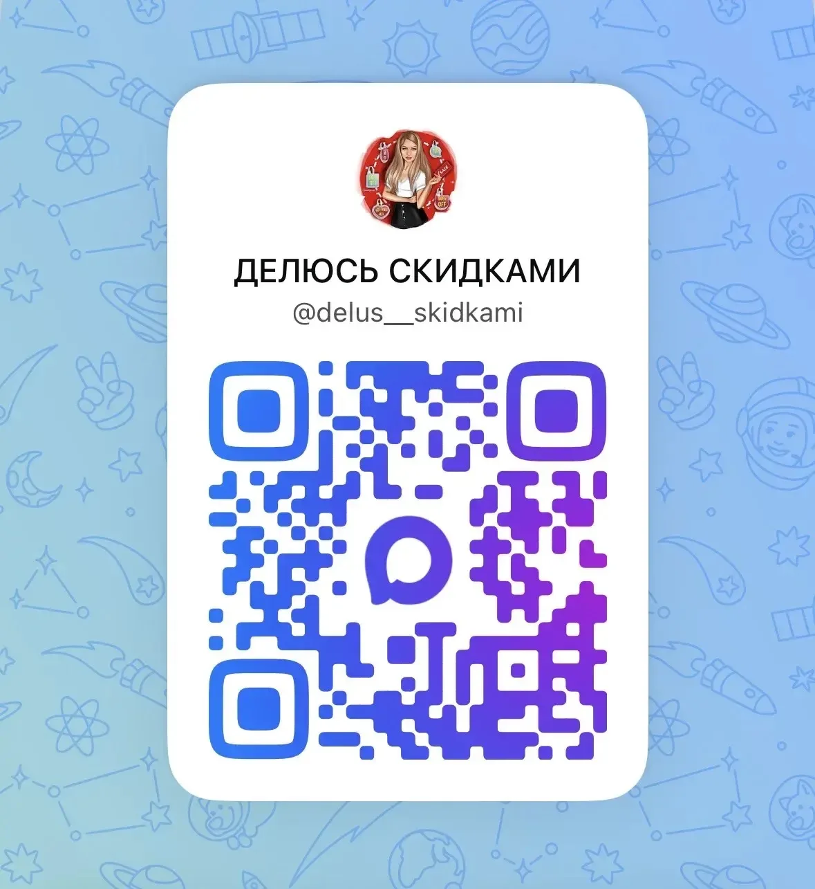 Изображение из сообщения канала
