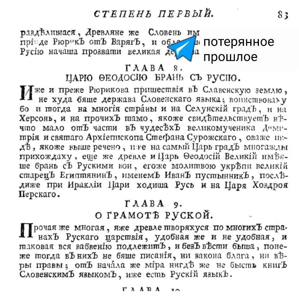 Изображение из сообщения канала