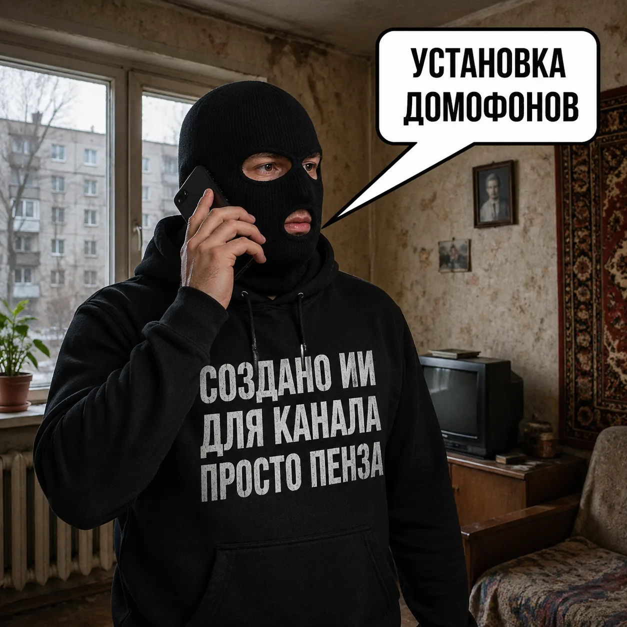 Изображение из сообщения канала