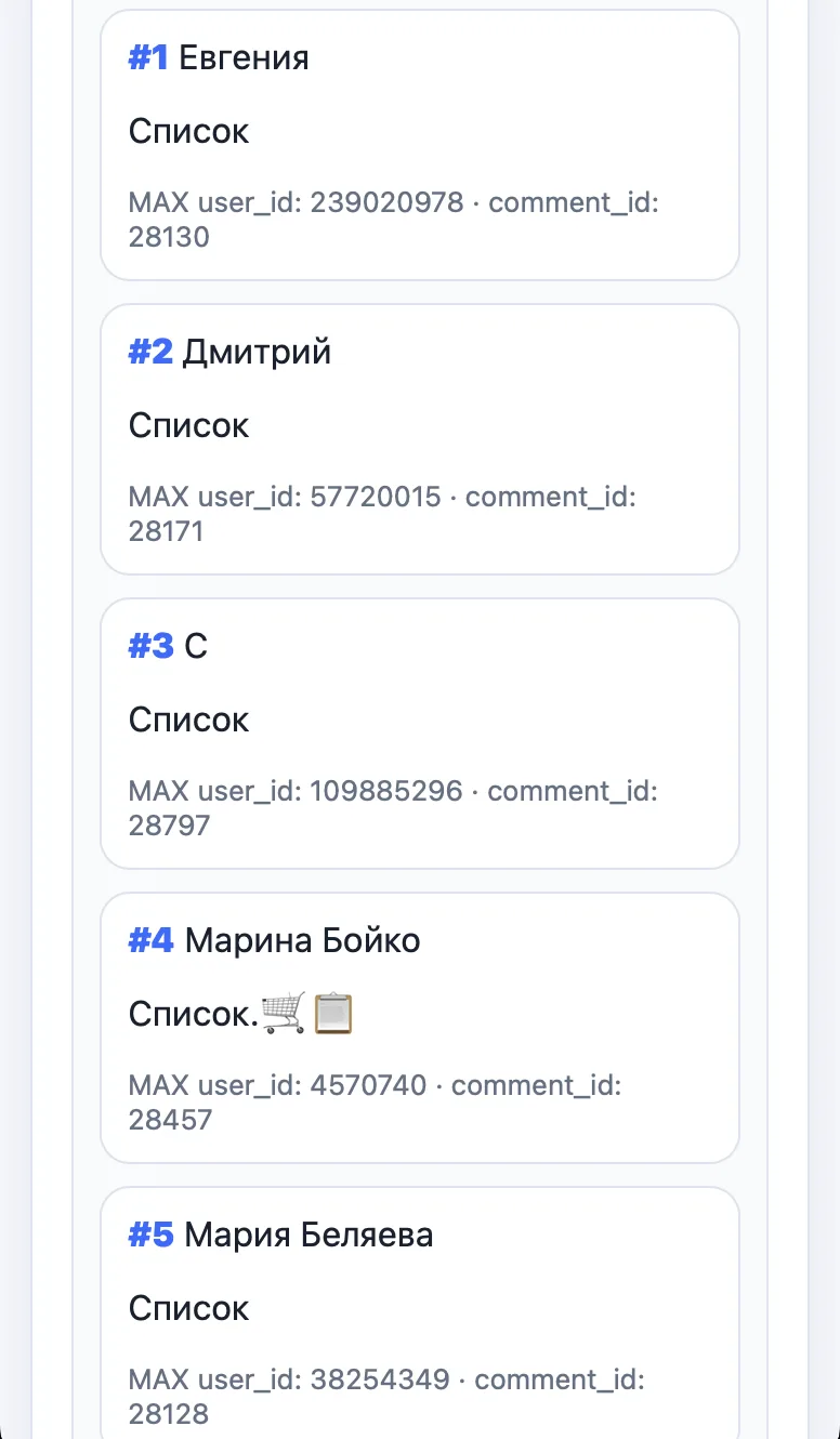 Изображение из сообщения канала