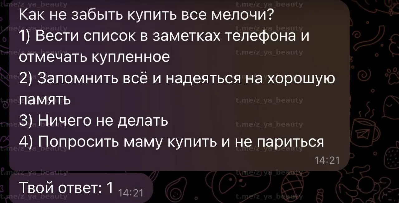 Изображение из сообщения канала