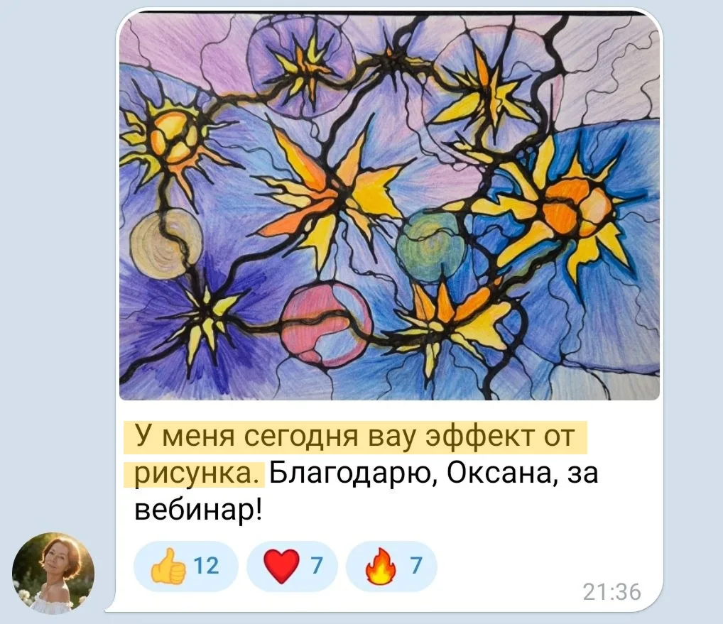 Изображение из сообщения канала
