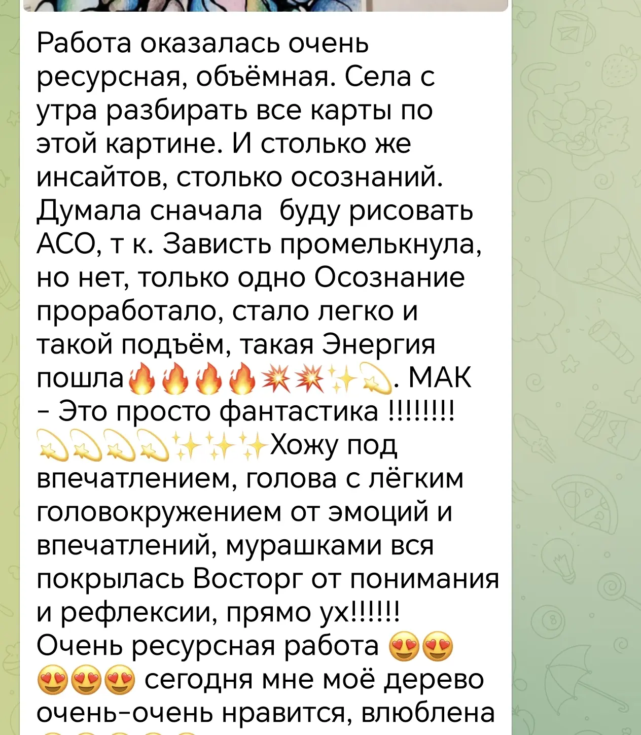 Изображение из сообщения канала