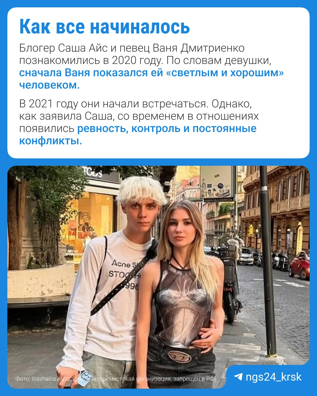 Изображение из сообщения канала