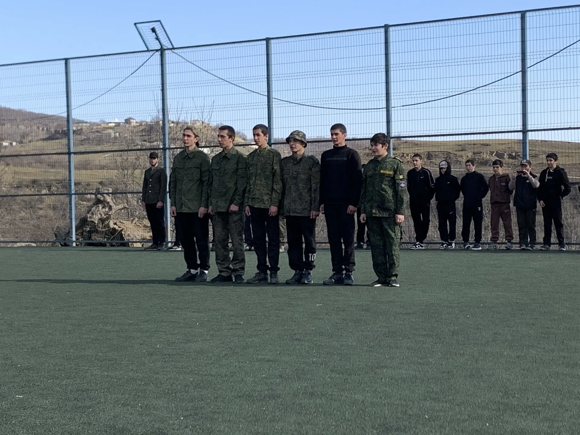 Сегодня в нашей школе прошли мероприятия,приуроченные ко Дню защитника отечества