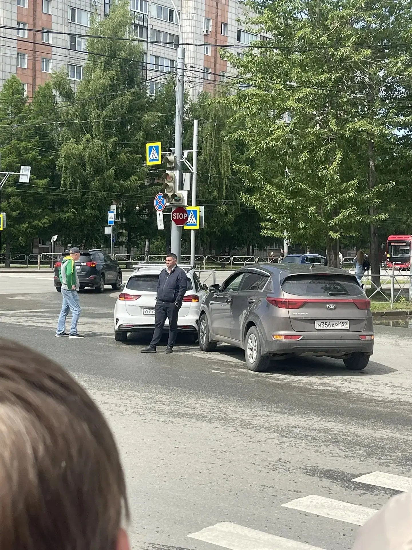 на бульваре Гагарина ДТП