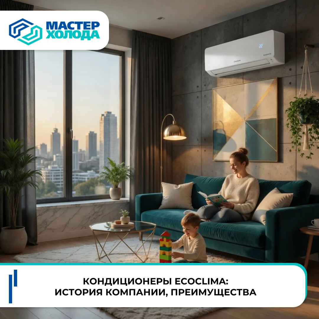 🌬️ Кондиционеры Ecoclima: история компании, преимущества