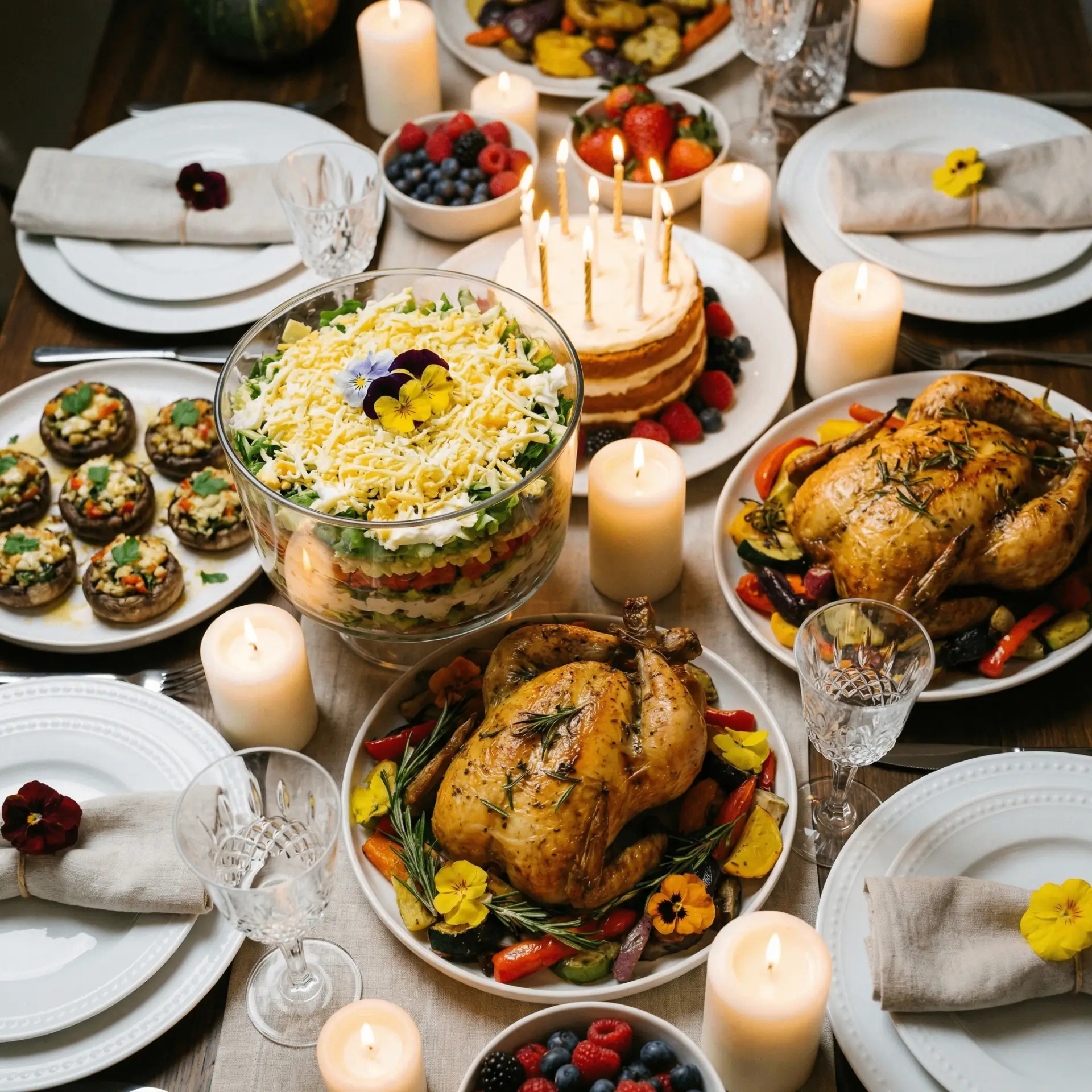 Меню На День Рождения