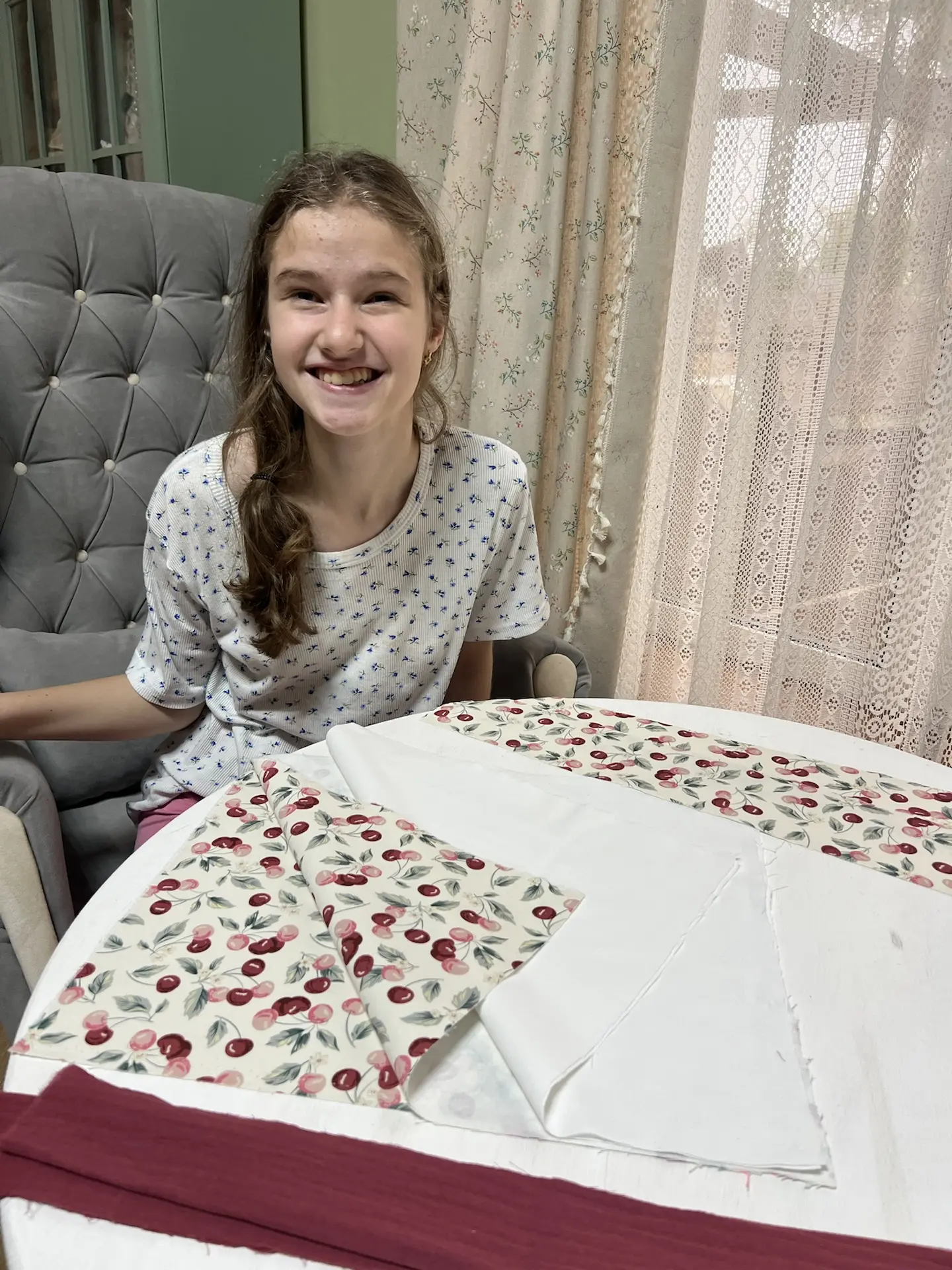 Ну что , вы готовы увидеть Лизин  шедевр ? Мы закончили 💕☺️