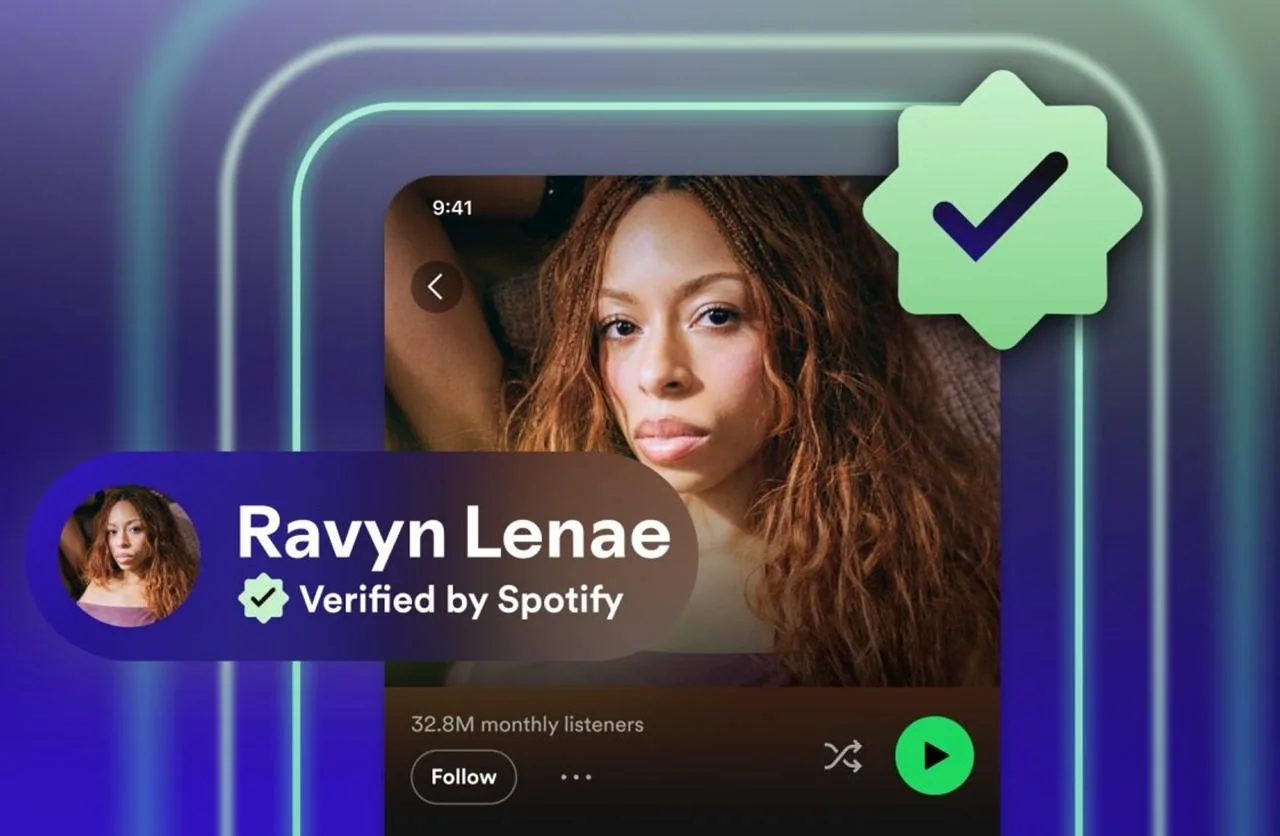 🎶 Spotify начал отделять реальных артистов от ИИ — и это уже не шутка
