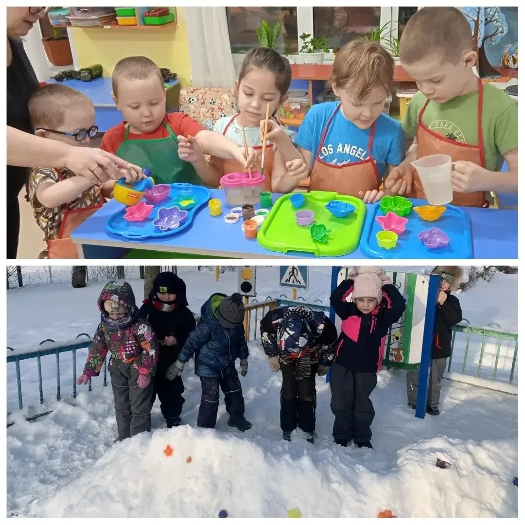 Снежинка упала ко мне на ладошку,
