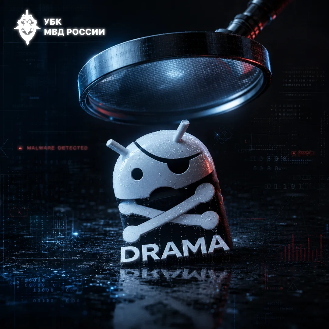 Drama RAT: новое вредоносное ПО

❗️УБК МВД России выявлена новая угроза для Android —вредоносное про