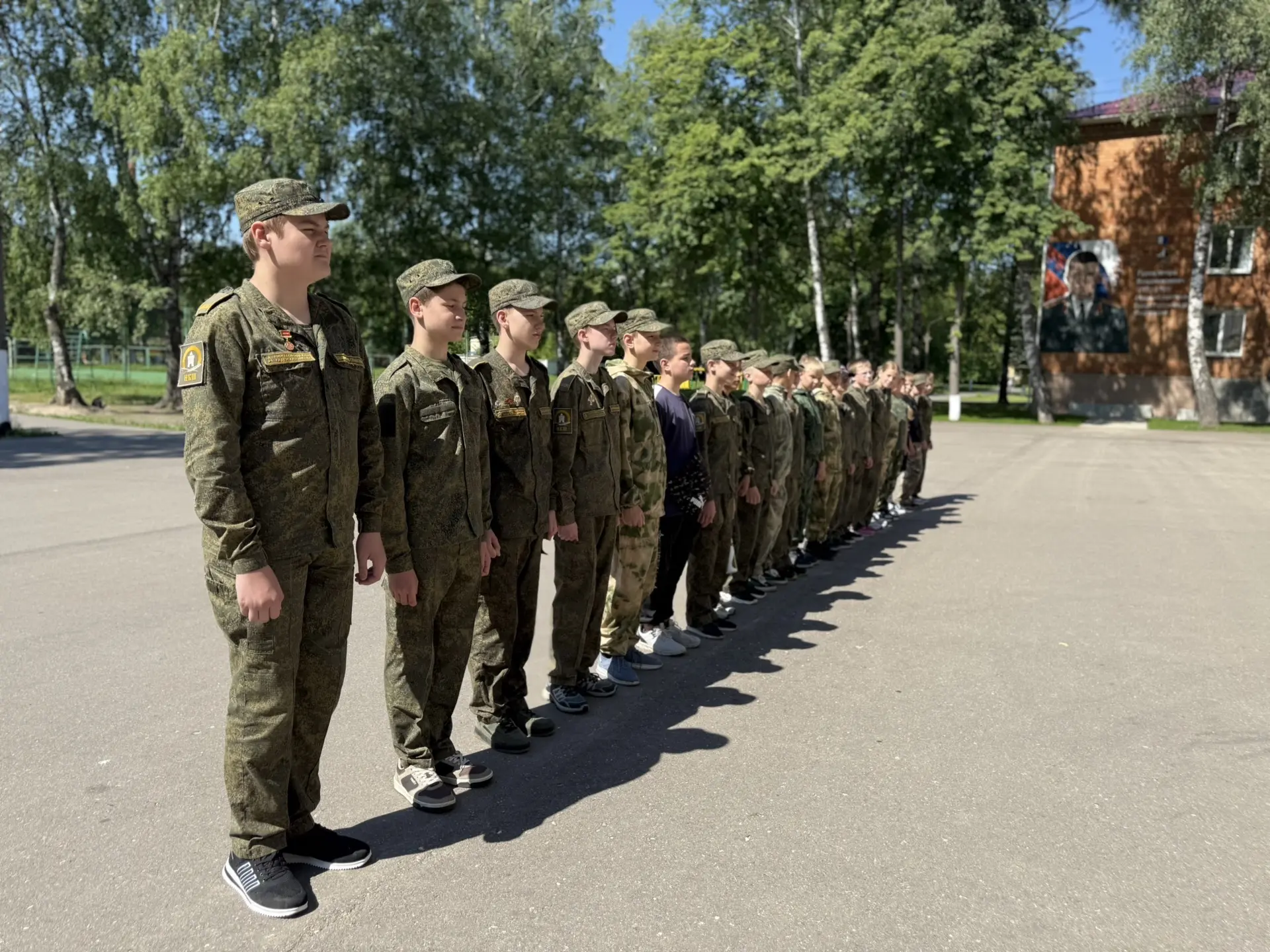 Военно-спортивные интенсивные сборы 🔥 

8 июня в Нижегородской кадетской школе имени Героя России И