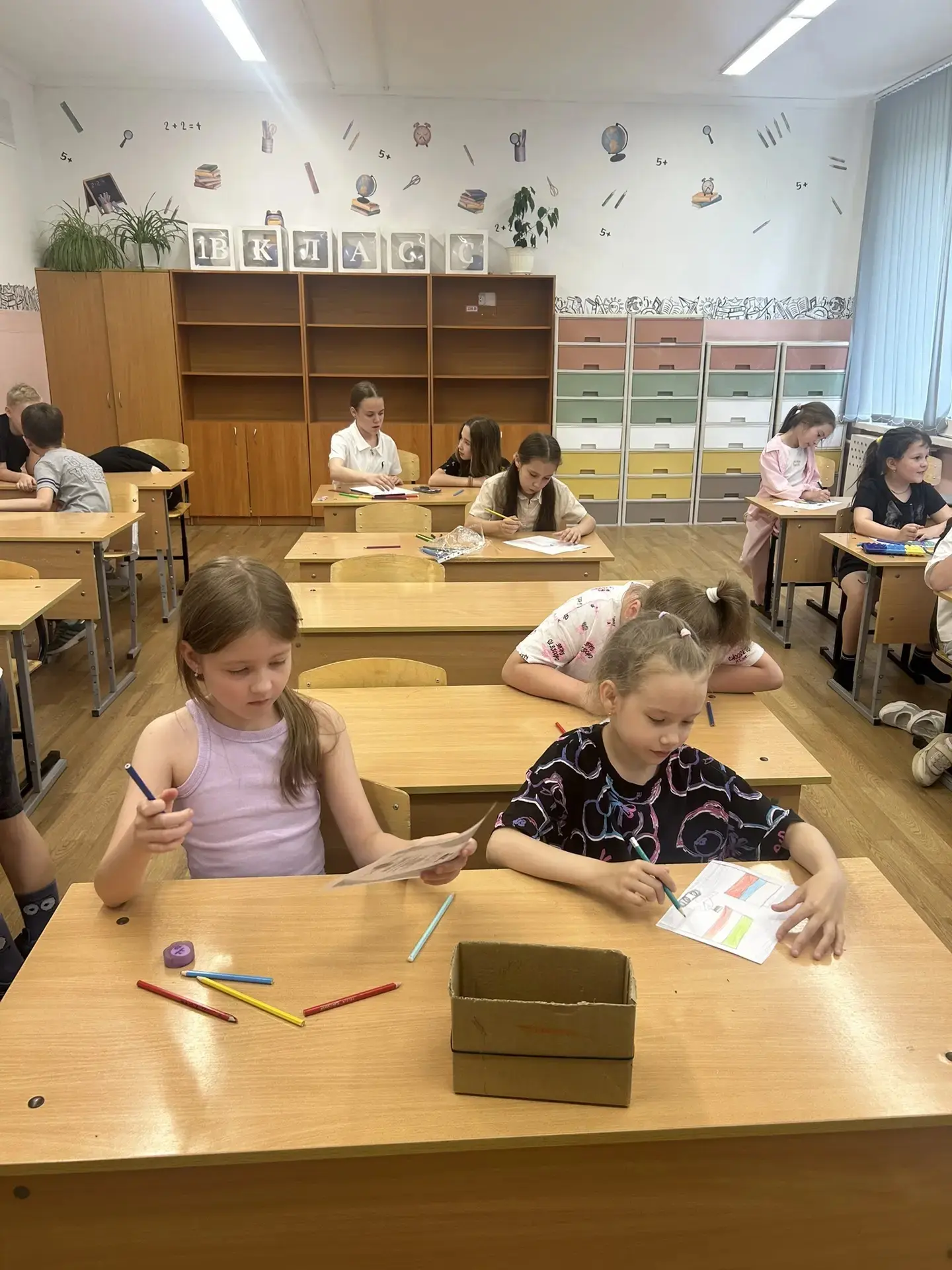 Сегодня прошел 10 день лагерной смены. В первой половине дня к участникам смены приезжал планетарий,