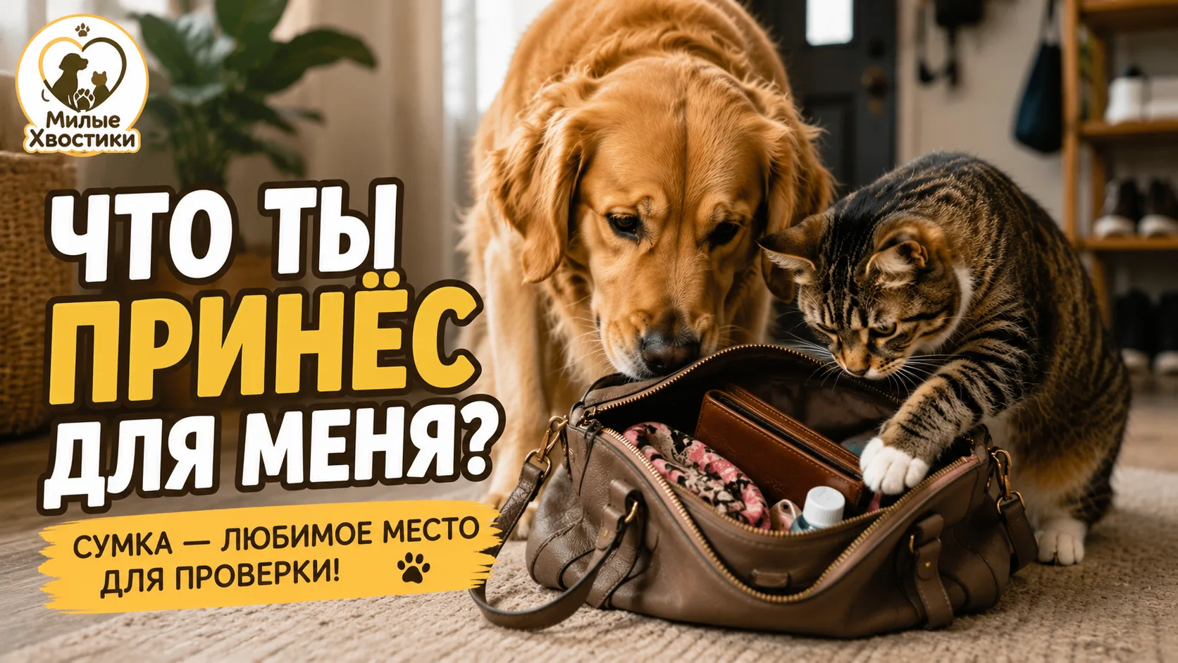 🐾 Сумка для питомца — это не просто сумка.
Это целый отчёт о том, где человек был, кого встречал и 
