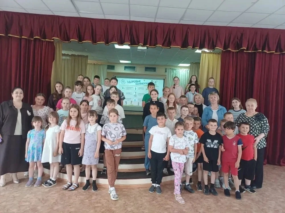 Вчера наш лагерь распахнул двери для просветительского проекта «Санитарный щит»🛡

С увлекательной и