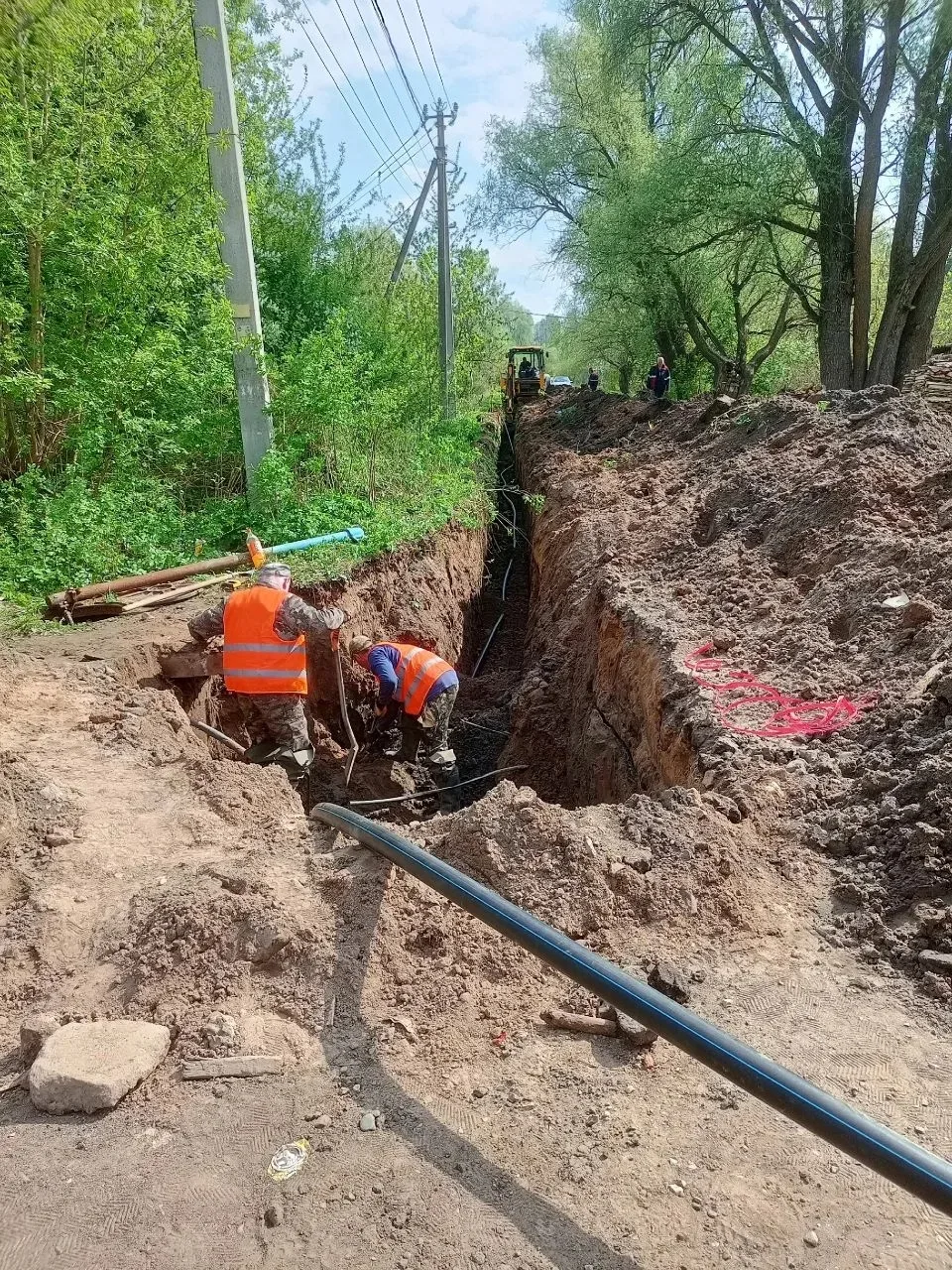 Специалисты ООО "Водоканал"  заменили более 120 метров водопроводных сетей на улице Германа Титова. 