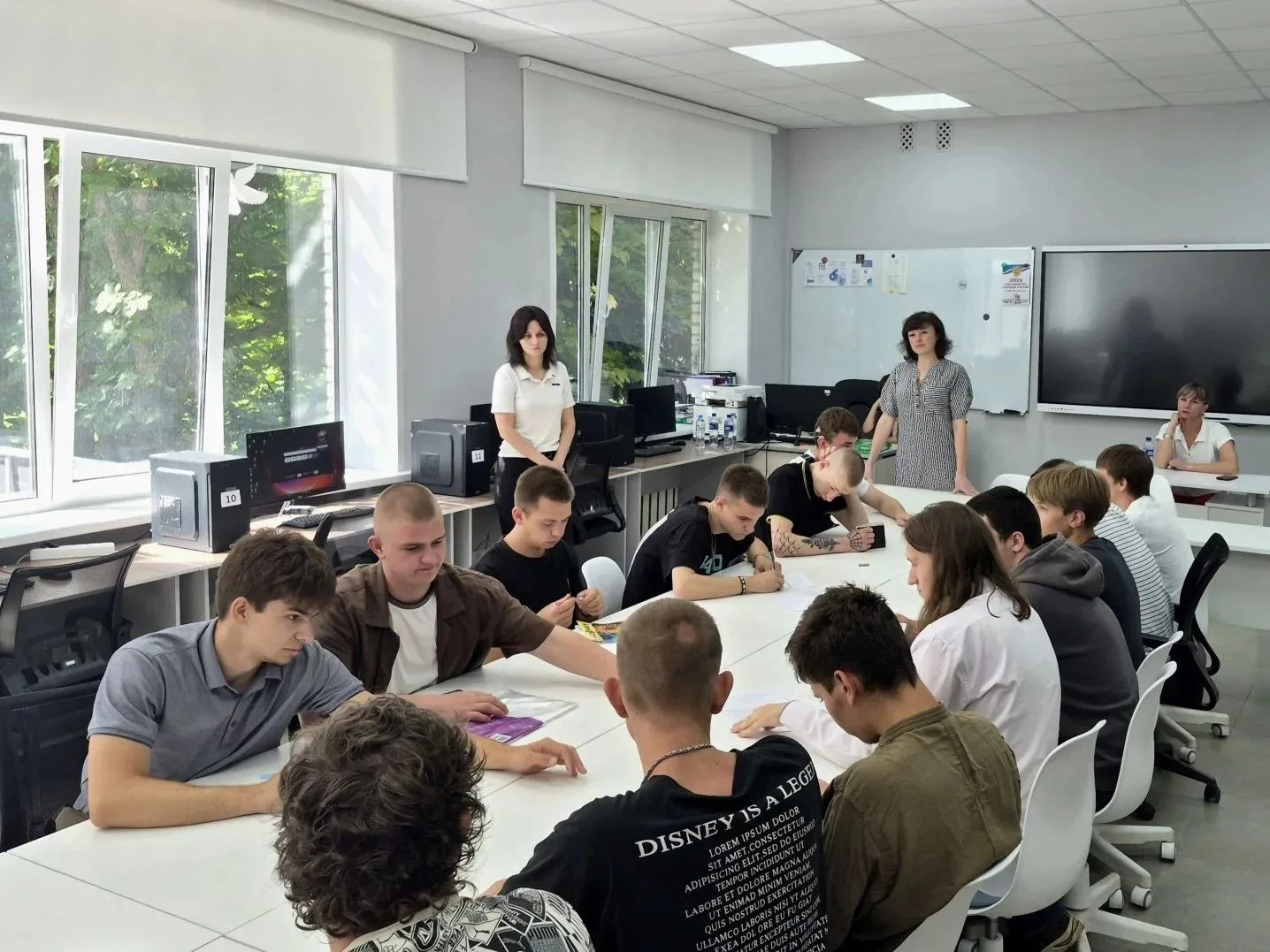 🔹Подготовительный день к демонстрационному экзамену 

16 июня в Луганском колледже информационных т