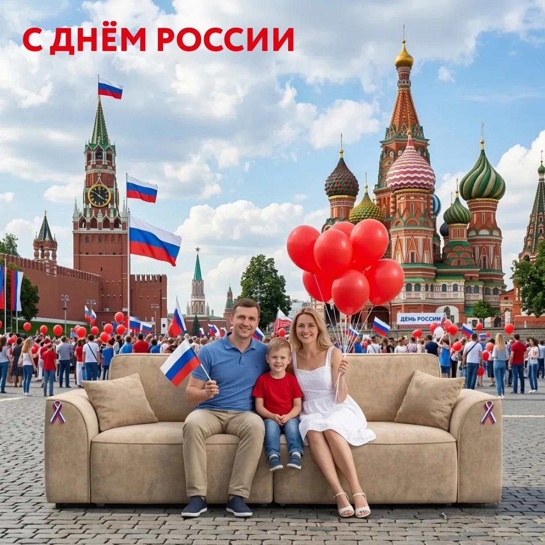 Компания Много Мебели поздравляет вас с Днём России! 🇷🇺

Этот праздник объединяет всех, кто гордит