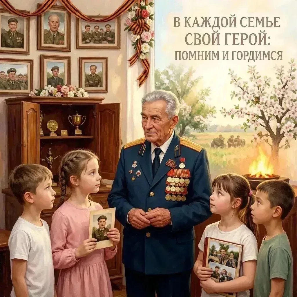 В преддверии Дня Победы ребята  из 5 квартиры участвуют в патриотических акциях.
Они создали трогате